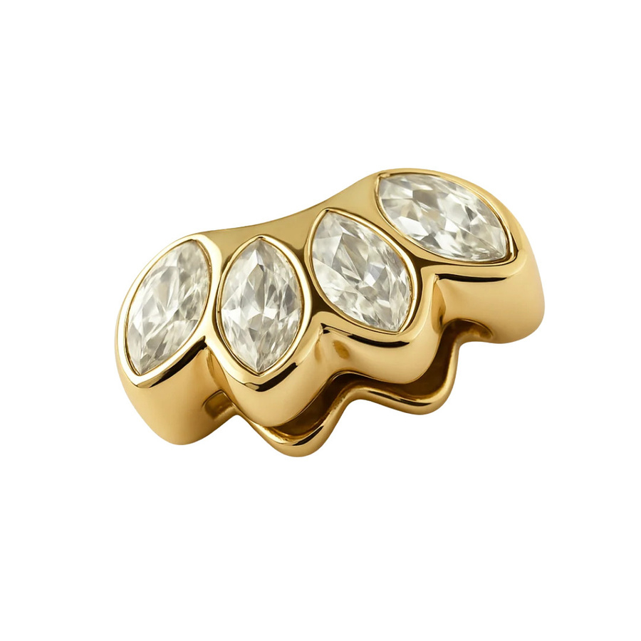 Heideman Charm Blatt, Gold, Unisex - Bild 1