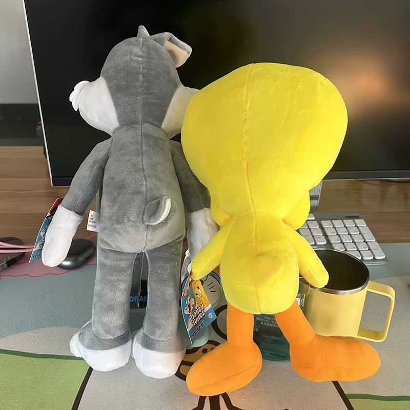 HUGKIS Looney Tunes Bugs Bunny und Tweety Bird Plüschtiere, Stoffpuppe - Bild 4