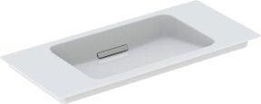 Geberit Möbelwaschtisch One in Weiß, rechteckig, B/T: 90 x 40 cm - Bild 1