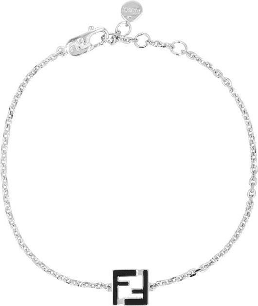 Fendi Armband, Messing, Silber, Damen - Bild 1