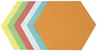 Soennecken Moderationskarte Wabe in Multicolor, 16,5 x 13 cm - Bild 1