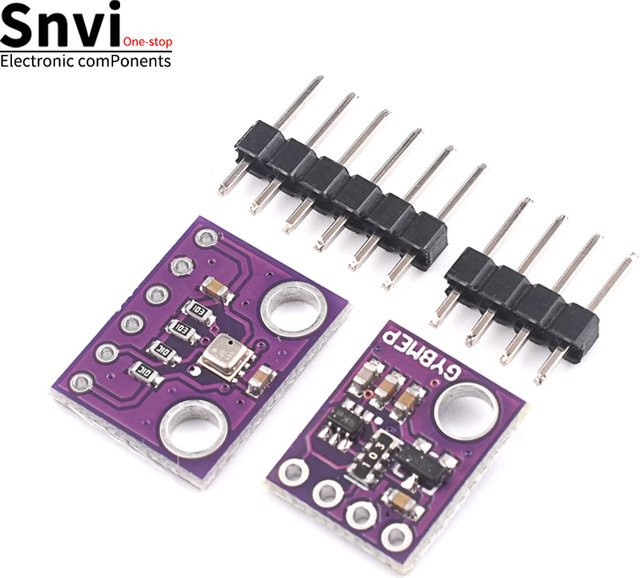 Snvi BME280 Digitales Sensor Modul für Temperatur, Luftfeuchtigkeit und Barometerdruck mit I2C und SPI Schnittstellen in Lila - Bild 1