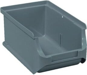 Allit ProfiPlus Box RE 2 Sichtlagerkasten aus Kunststoff, grau, B/T/H: 10,2 x 16,0 x 7,5 cm - Bild 1