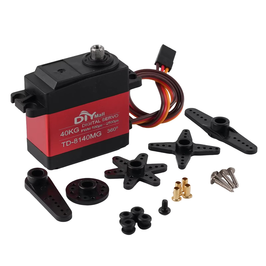Stemedu TD-8140MG Digitaler Servo, Metall, für RC-Auto Modellfahrzeug - Bild 3