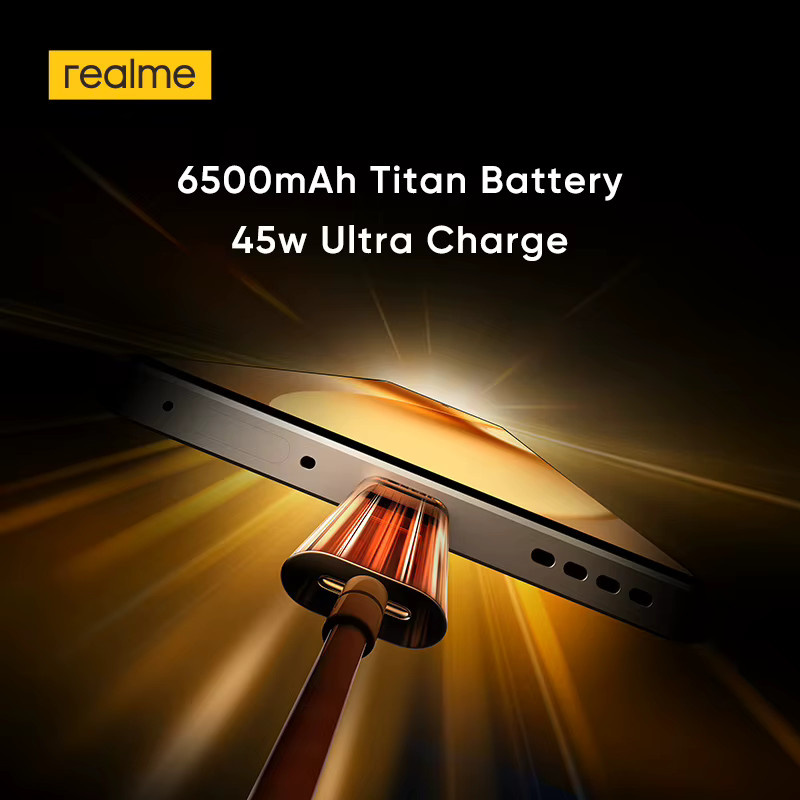 realme 15 5G Smartphone in Grau mit Dimensity 7300+ Prozessor, 6,77 Zoll 144Hz AMOLED-Display, 256 GB Speicher und NFC - Bild 4