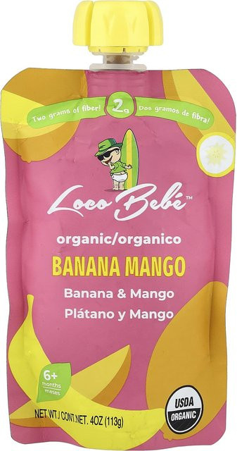 Loco Bebe Bio-Püree Banane Mango 113 g - Bild 1