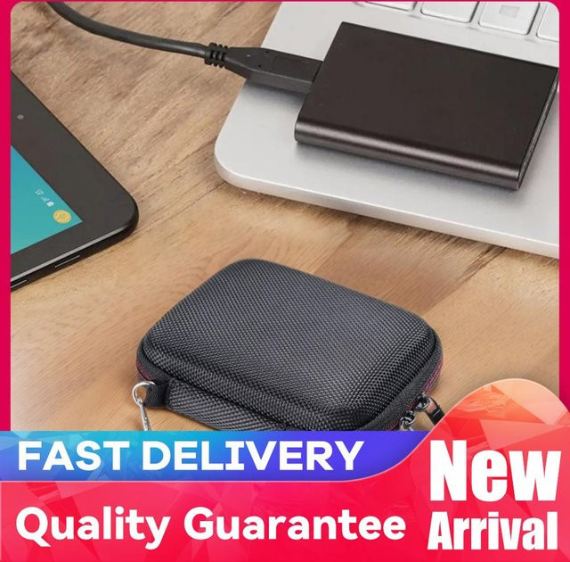 APWIKOGER EVA-Hartschalen-Tragetasche für Samsung T7 Shield/T9 Portable SSD, stoßfest und kratzfest, Farbe: Blau - Bild 1