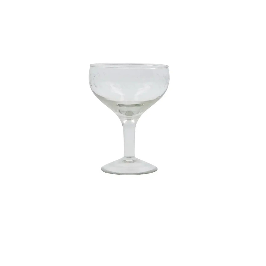 House Doctor Cocktailglas Vintage aus klarem Glas, 18 cl - Bild 1
