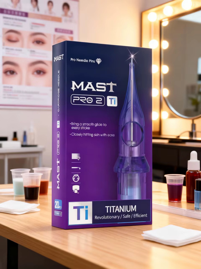 Mast Pro2 Ti Serie Tattoo Nadeln Patronen, 20 Stück, 1RL, 0,25/0,30/0,35mm - Bild 5