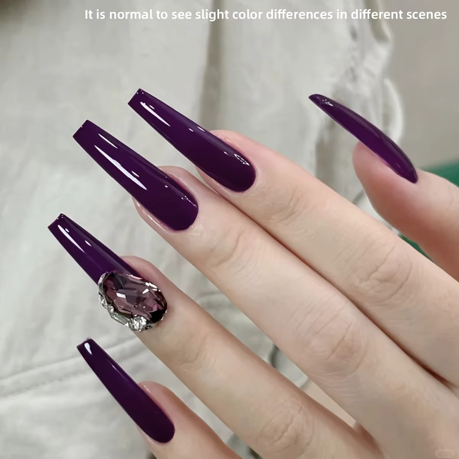XIANZHIHE Gel-Nagellack, Lila, Glänzend - Bild 4