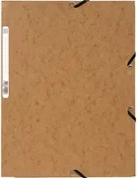 Exacompta Sammelmappe A4 aus Papier mit Gummiband in Braun und Multicolour, FSC-zertifiziert - Bild 1