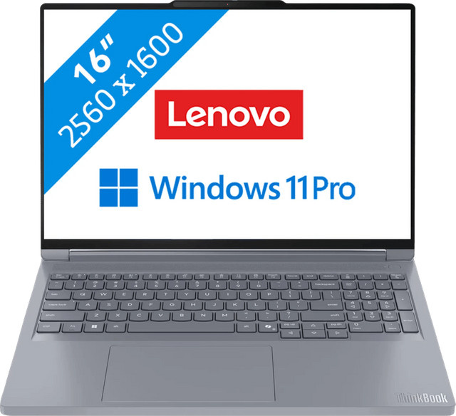 Lenovo ThinkBook 16p Gen 6 Laptop mit AMD Prozessor, 32 GB RAM, 512 GB SSD und Windows in Grau - Bild 1