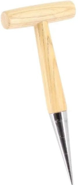 Galaflor Pflanzholz aus Edelstahl mit Holzgriff - Bild 1
