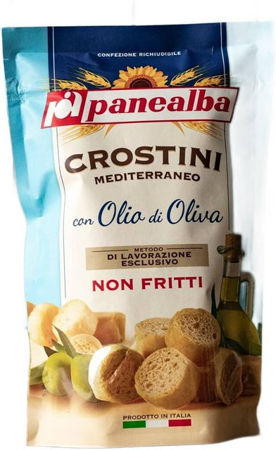 Panealba Crostini Croutons mit Olivenöl 100 g - Bild 1