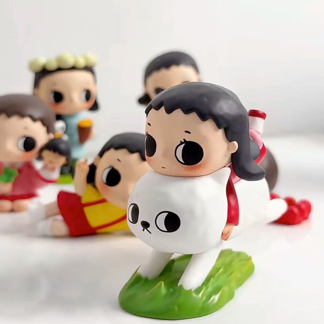 POP MART Maruko Chan Nyota Chibi, Desktop-Puppe, Mystery Box - Bild 1