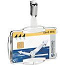 Durable Kartenhalter RFID Secure Mono mit Clip-Befestigung, transparent/silber, 10 Stück - Bild 1