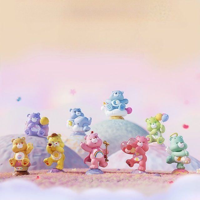 FUNISM Care Bears Blind Box Sammlerfigur aus PVC als süßes Desktop-Ornament - Bild 1