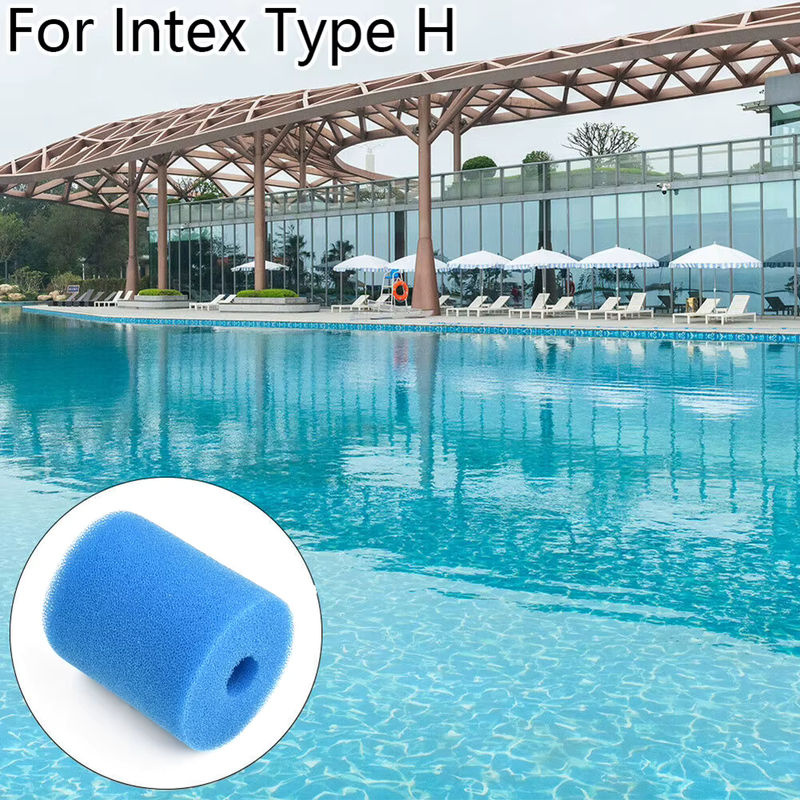 Intex Typ H Schwimmbad Filterpatrone aus Schaumstoff, wiederverwendbarer blauer Filterersatz für die Filtration - Bild 5