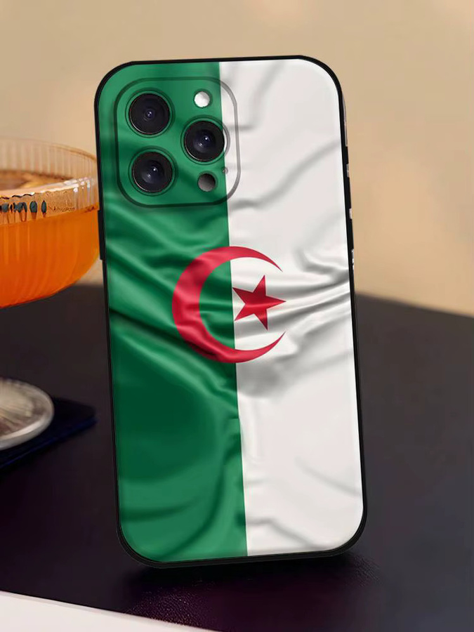 Mesuca Handyhülle mit Algerien-Pass Design für iPhone 11 bis iPhone 17 Pro Max Plus Mini, TPU Weiche Hautfreundliche Hülle, Multicolour - Bild 7