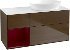 V&B Waschtischunterschrank Finion Wandbeleuchtung in Weiß, Breite: 120 cm, Tiefe: 50,1 cm, Höhe: 50,1 cm - Bild 1