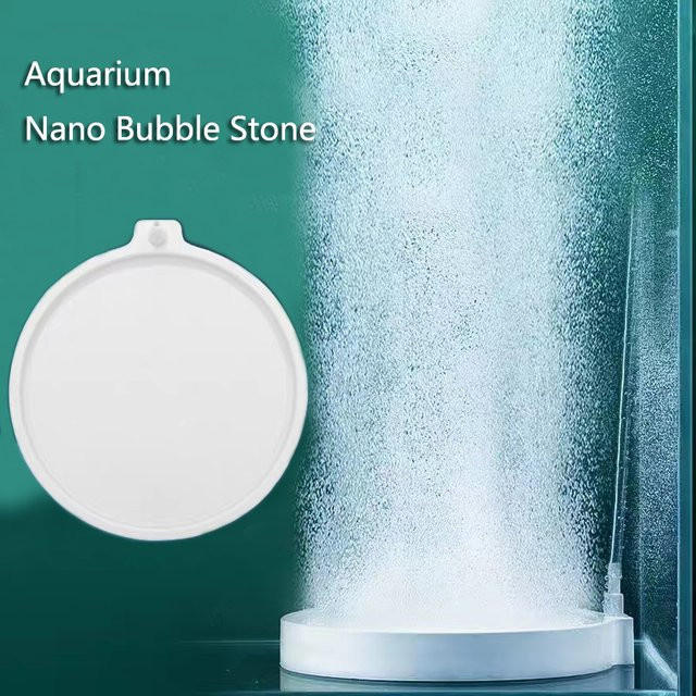 ZHIYANG Aquarium Luftstein Sauerstoff Belüfter in Weiß für Teich und Hydrokultur - Bild 1