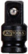 KS Tools Kraft-Vergrößerungsadapter 3/8 Zoll auf 1/2 Zoll aus Chrom-Molybdänstahl in Schwarz - Bild 1