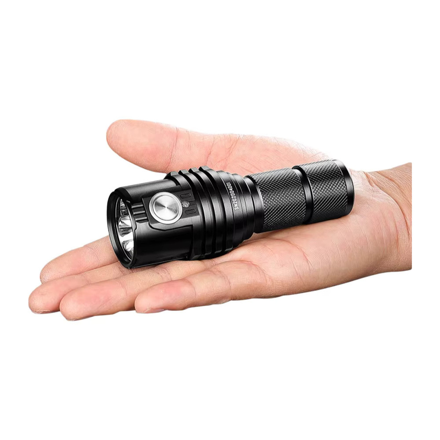 IMALENT MS03 EDC Taschenlampe Schwarz mit 13000 Lumen CREE XHP70.2 LED, Typ-C wiederaufladbar, 324m Reichweite und IPX8 Wasserdichtigkeit - Bild 6