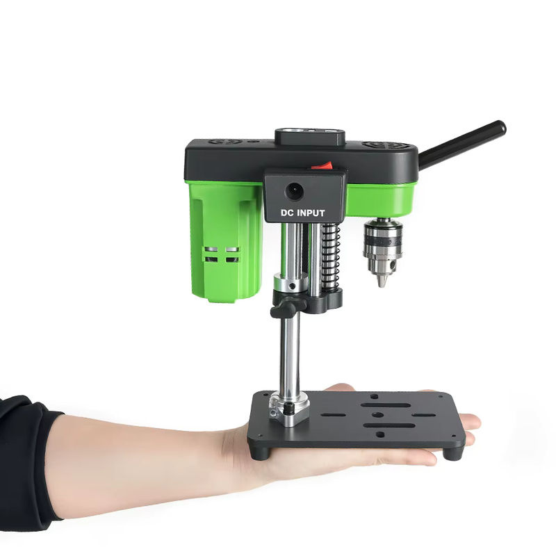 Allsome Mini-Tischbohrmaschine mit 775-Motor, Arbeitslicht und B10-Spannfutter für Holzbearbeitung, Schmuck und Kunsthandwerk - Bild 3