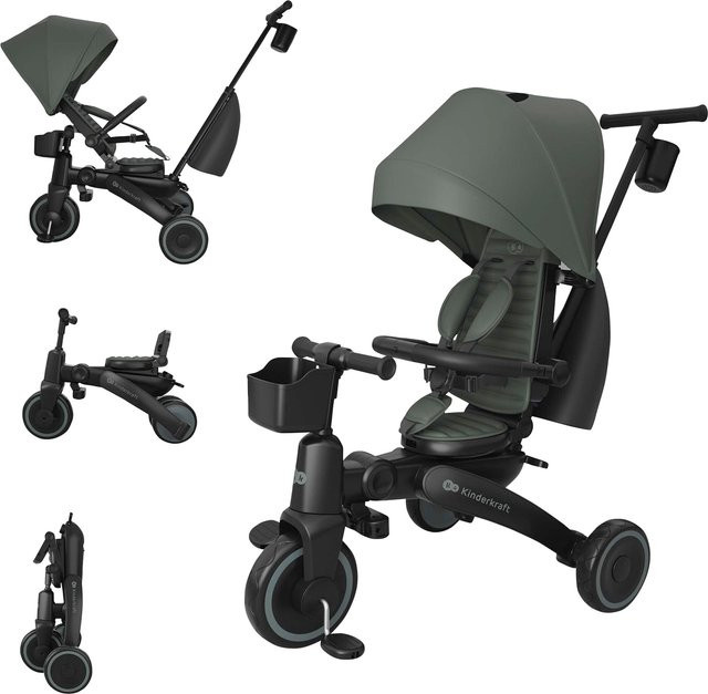 Kinderkraft JAZZ 3 Dreirad gruen - Bild 1