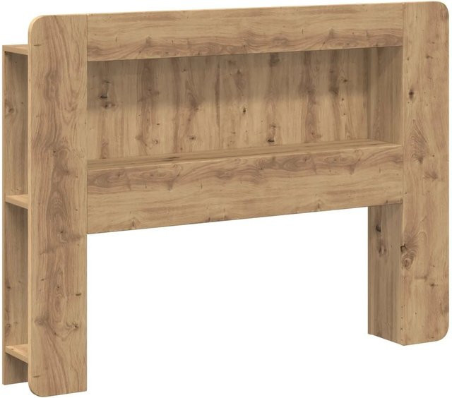 vidaXL Kopfteil-Schrank mit Speicher in Artisan-Eiche, modern, braun, Holzwerkstoff - Bild 1