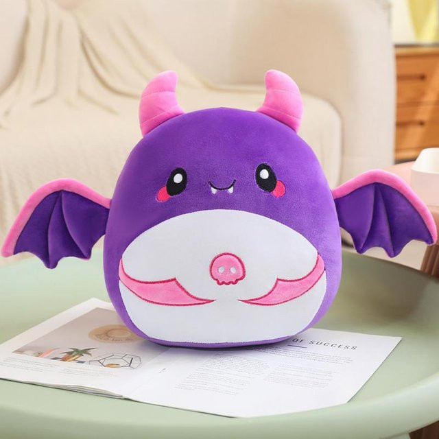 Kidsly Lila Fledermaus Teufel, Plüschtier, 35 cm, ab 14 Jahren - Bild 1