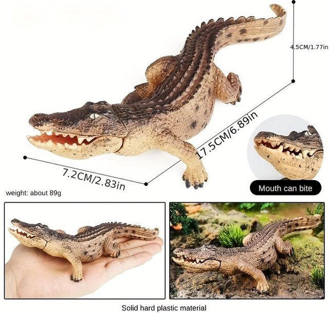 Linyi toy Krokodil Bausatz Tier aus PVC - Bild 1