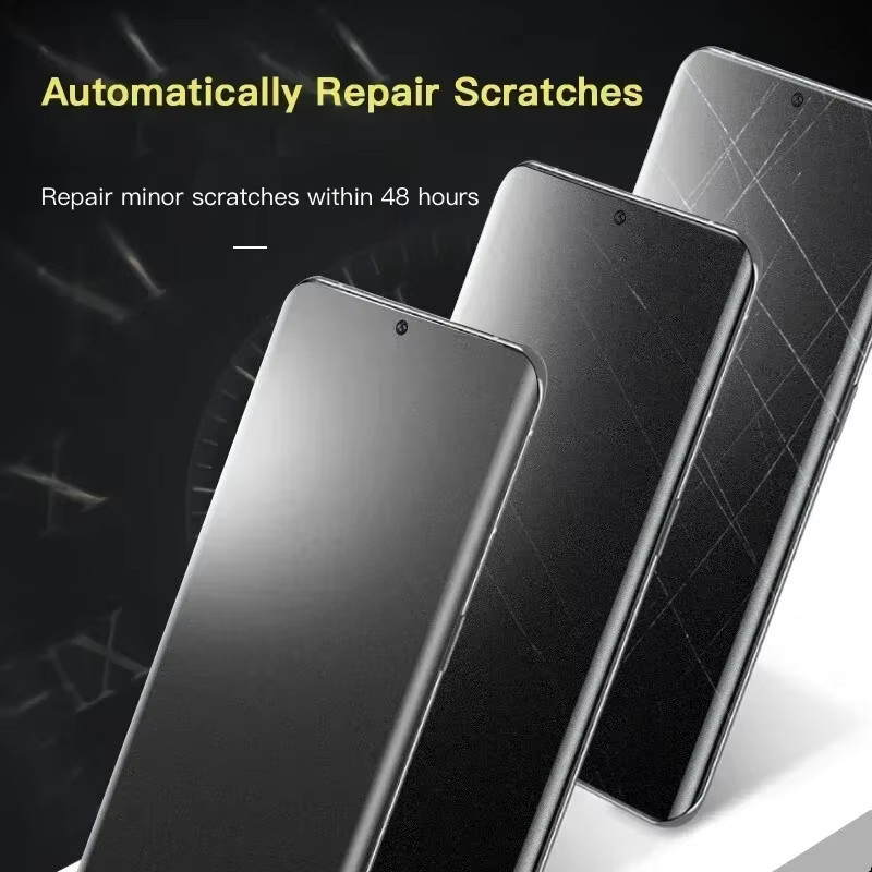 Matte Hydrogel-Displayschutzfolie für Samsung Galaxy S25 S24 S23 S22 S21 S20 Ultra Plus FE Edge in Transparent - Bild 3
