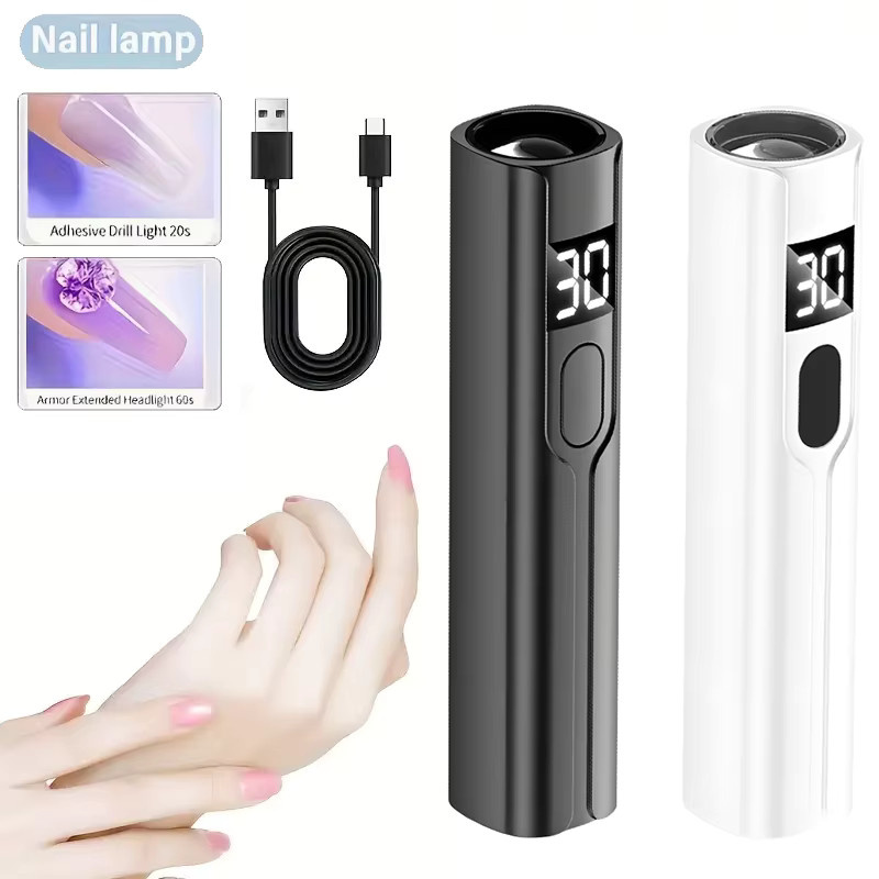 NEWBIRTH UV-LED-Nagellampe mit Display, wiederaufladbar, Unisex - Bild 6