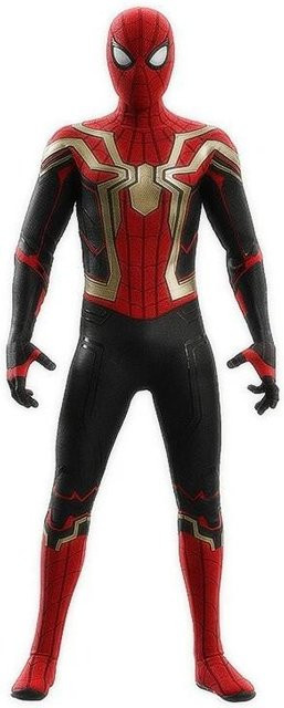 Spiderman Goldanzug Kostüm, Superheld, Marvel, ab 6 Jahren - Bild 1