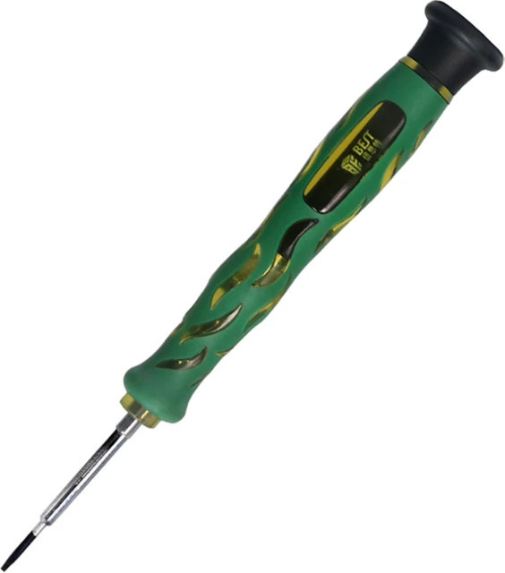 BES Präzisions-Schraubendreher Set für iPhone Reparaturen, Farbe: Grün, inklusive Phillips 1.5, Schlitz, 1.2 Pentalobe, T3, T4, T5, T6 und 2.0 - Bild 1