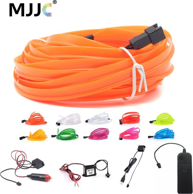 MJJC LED Neon Flex Multicolour mit Inverter zur Dekoration für Party und Auto - Bild 1