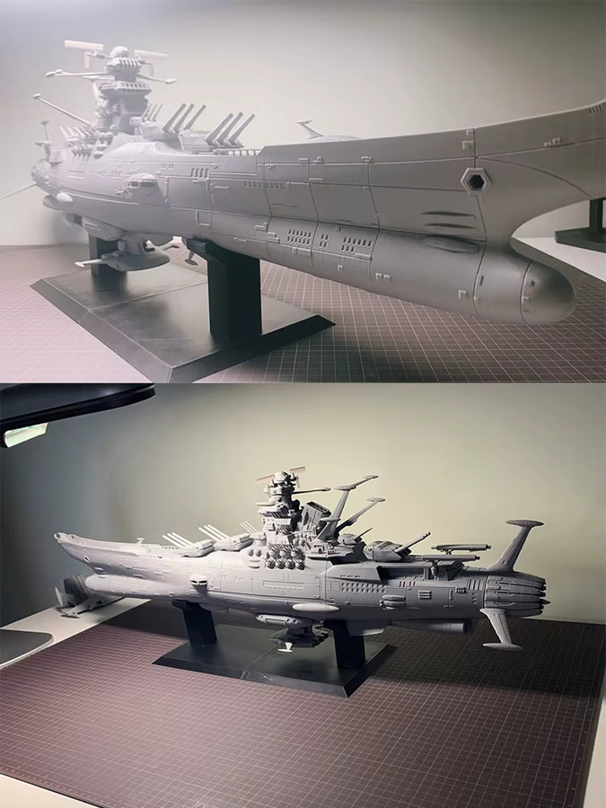 AT 99 MODEL Weltraum-Schlachtschiff Yamato, Bausatz, Schiffsmodell - Bild 4