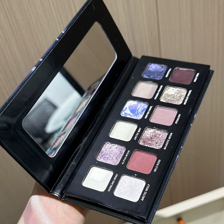 Herorange Lidschattenpalette, 12 Farben, Matt, Puder, Unisex - Bild 2