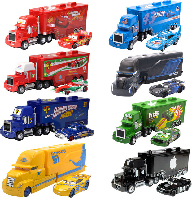 TAKARA TOMY Disney Lightning McQueen Jackson Storm Chick Hicks Modellauto, Metall, ab 14 Jahren - Bild 1