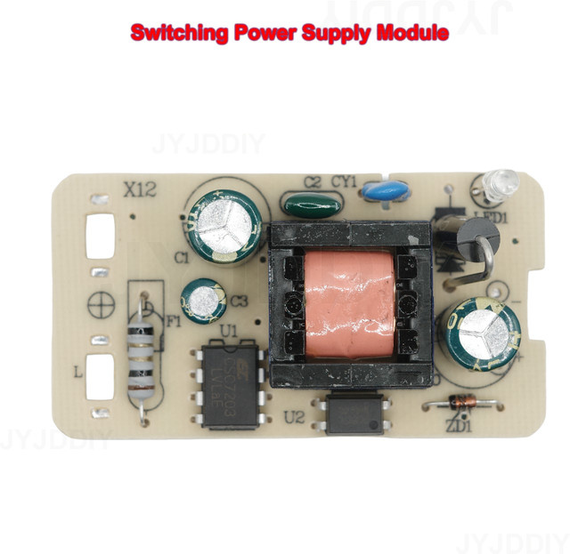 JYJDDIY Schaltnetzteilmodul Step-Down Netzteilplatine 5V 2A AC 220V zu DC 5V in Multicolour - Bild 1
