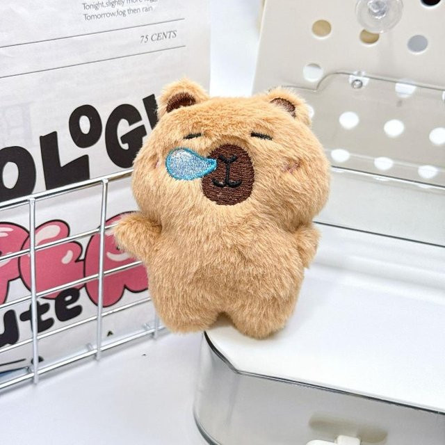 Capybara Plüsch Schlüsselanhänger, Unisex - Bild 1