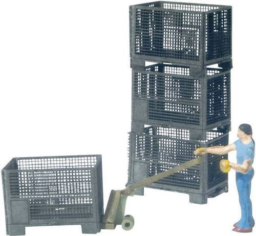 MBZ 80193 H0 Gitterboxen Lasercutbausatz - Bild 1