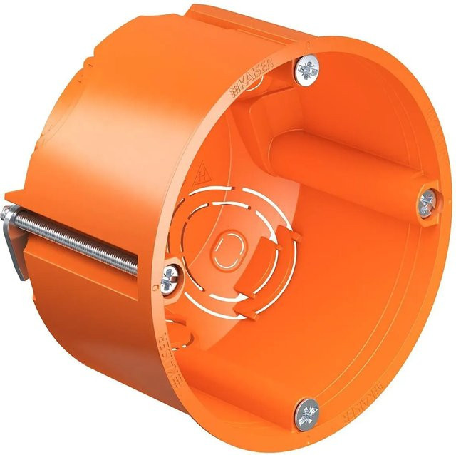 Kaiser Hohlwand-Gerätedose 9063-02 Orange - Bild 1