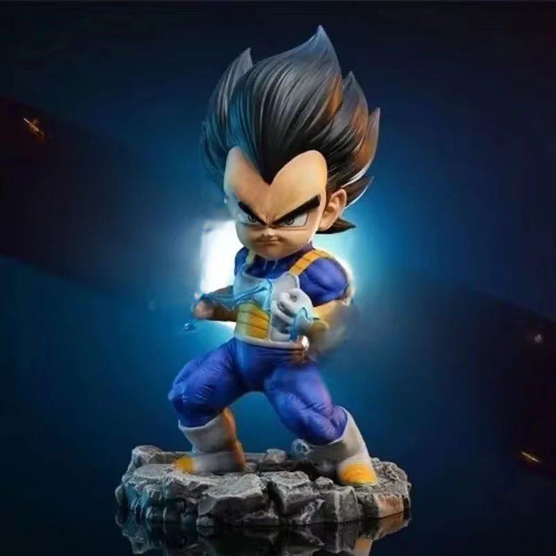 Bandai Dragon Ball Anime Figur Majin Vegeta SSJ Statue aus Kunststoff, mehrfarbig, Höhe: 18 cm - Bild 4