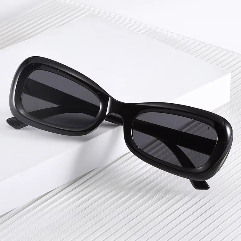 Kunkka coco Kinder-Sonnenbrille, Cat-Eye, Vollrand, Kunststoff, Schwarz - Bild 2