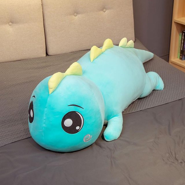 Linyi toy Dinosaurier Plüschtier, Blau, 95-100cm - Bild 1