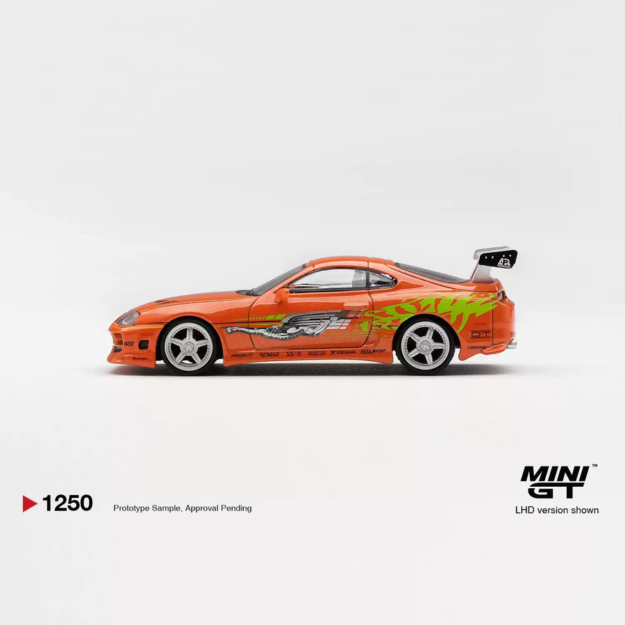 Bburago Toyota Speed Fast And Furious, Automodell, 1:64, Metall, Orange - Bild 2