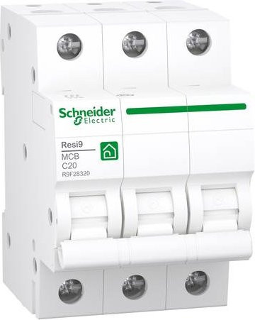 Schneider Electric R9F28320 Leitungsschutzschalter MCB in Weiß 20 A - Bild 1
