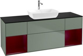 V&B Waschtischunterschrank Finion in Lackausführung, Breite: 160 cm, Tiefe: 50,1 cm, Höhe: 50,1 cm - Bild 1